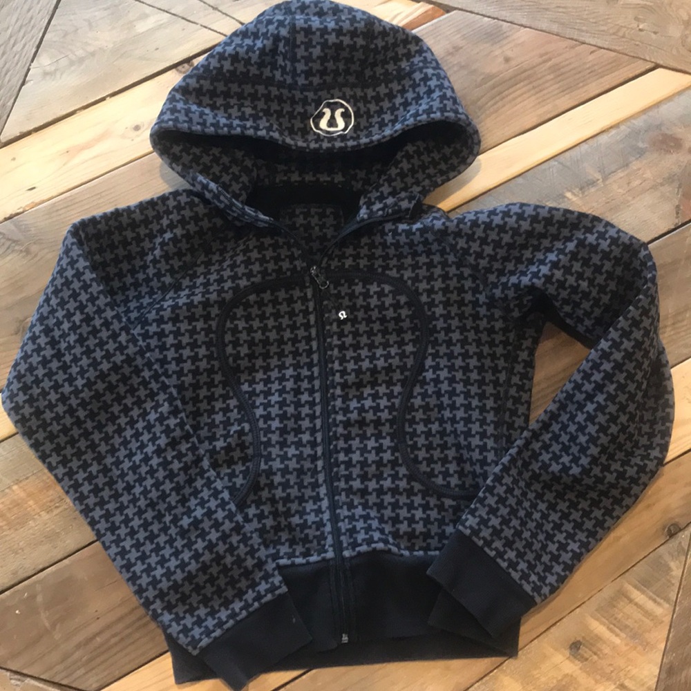 Lululemon scuba hoodie houndstooth